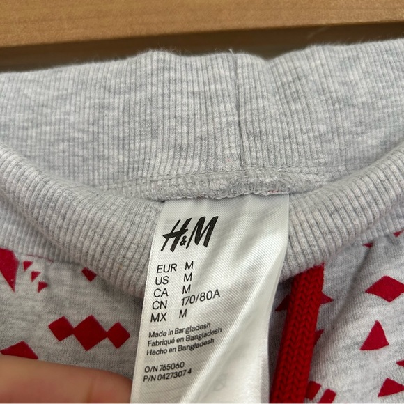 Christmas Snow Flake Sweatpants MEDIUM - Picture 3 of 3